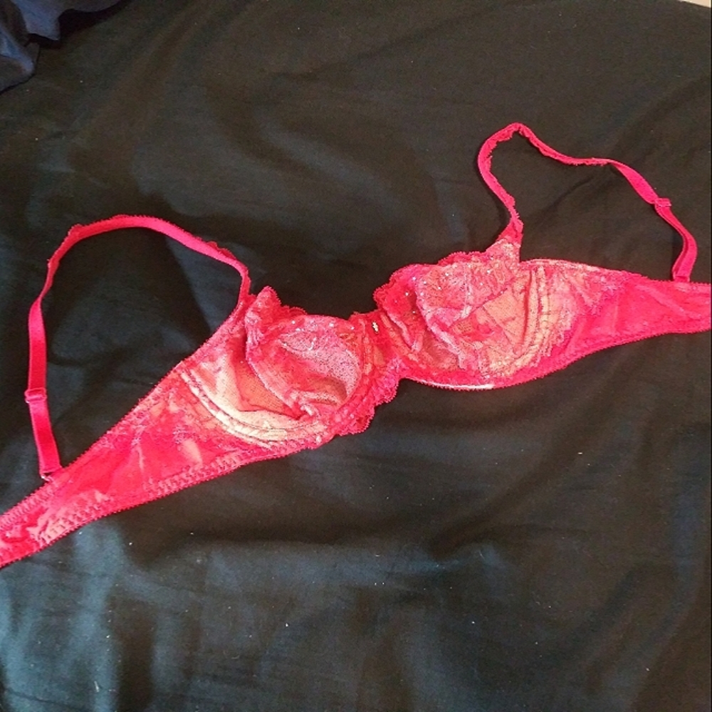 Red bra 32D